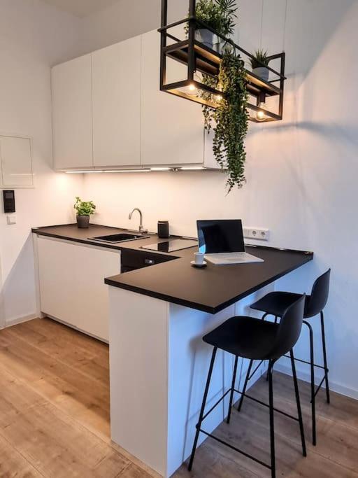 Modernes Apartment Karlsruhe Bagian luar foto